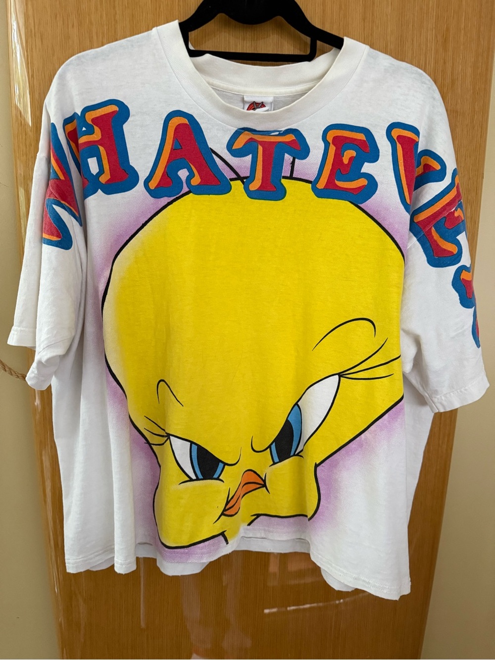 Warner Bros. White Tweety Face Graphic Tee